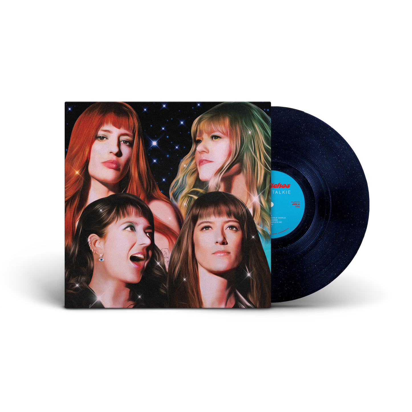 Talkie Talkie LP - Night Time Cover Sleeve (Cosmic Sparkle Deluxe Vinyl)