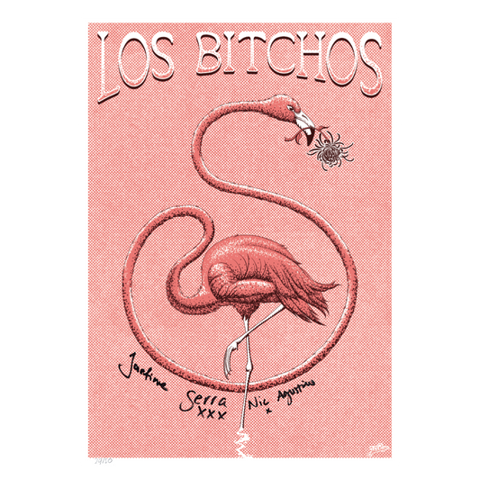 Limited Edition Flamingo Poster (Signed and Hand-Numbered)